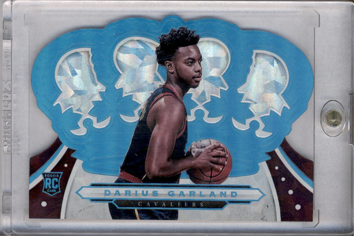 2019-20 Crown Royale Crystal Platinum #9 Darius Garland RC Rookie 1/1