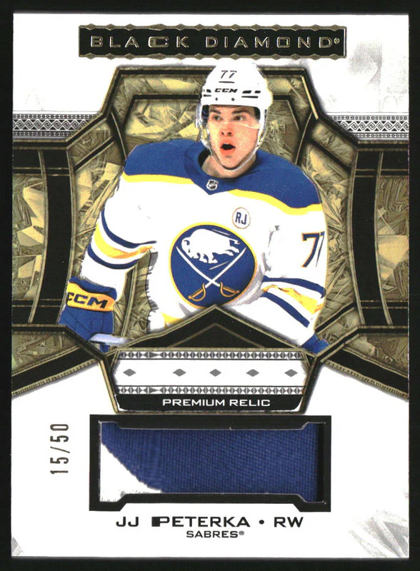 2024-25 Black Diamond Premium Relics #BDBJP JJ Peterka /50
