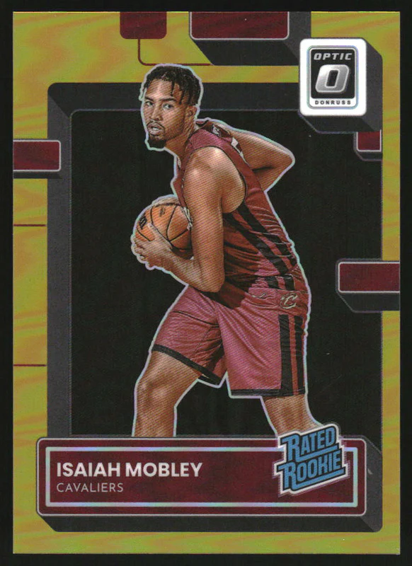 2022-23 Donruss Optic Gold #237 Isaiah Mobley RR RC Rookie /10