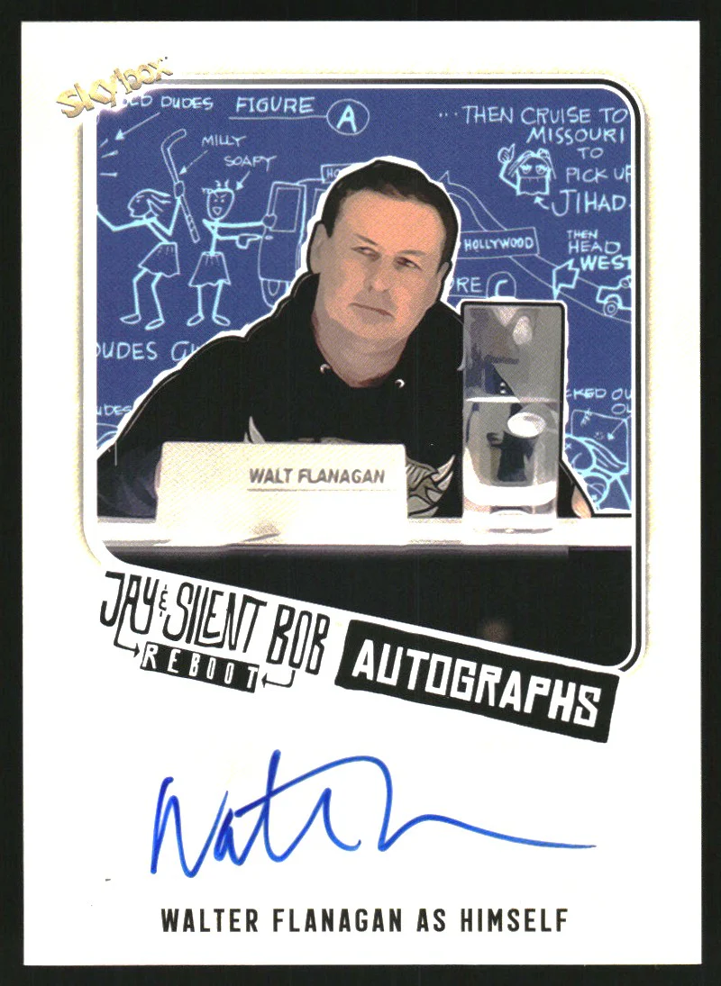 2023 Skybox Jay & Silent Bob Reboot Autograph Walter Flanagan as Himself Auto