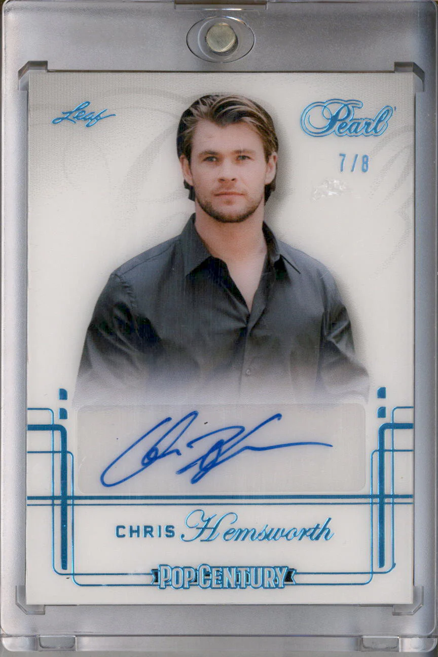 2024 Leaf Pearl Pop Century Autograph #PBACH1 Chris Hemsworth Auto /8