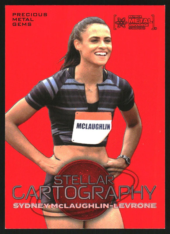 2024 Metal Universe Champions Precious Gems Red Sydney McLaughlin-Levrone /100