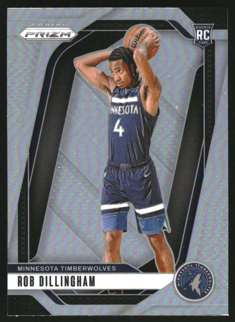 2024-25 Panini Prizm Prizms Silver #250 Rob Dillingham RC Rookie