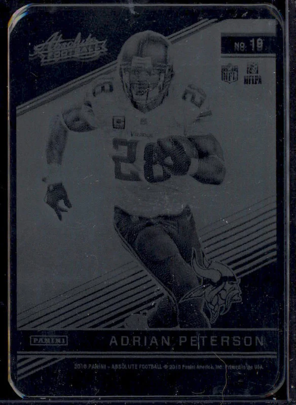 2016 Absolute Glass #19 Adrian Peterson