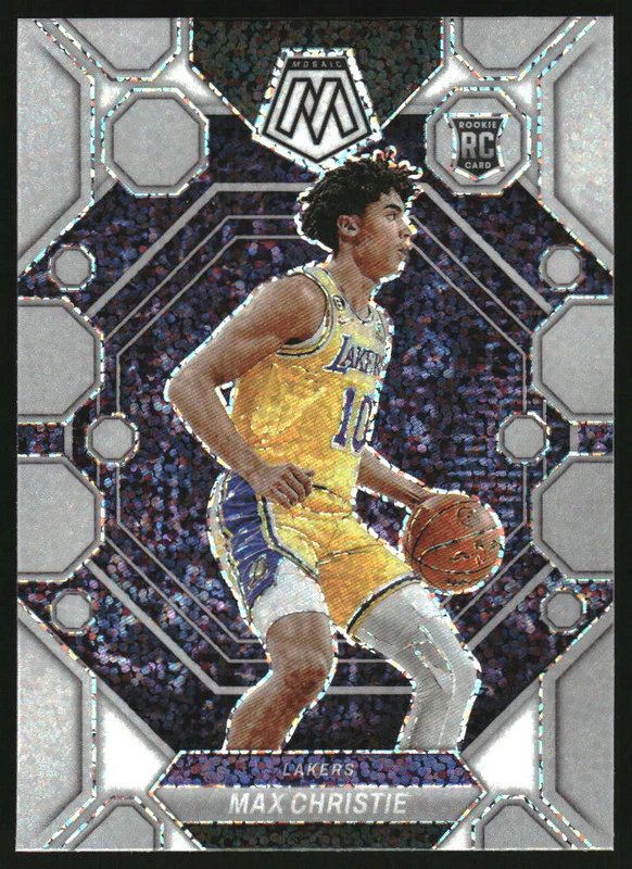 2022-23 Panini Mosaic White Sparkle #229 Max Christie RC