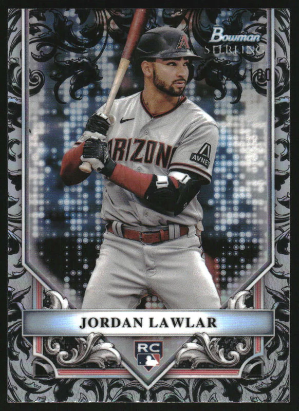 2024 Bowman Sterling Rookies Silver Refractor #BSR-38 Jordan Lawlar RC /100