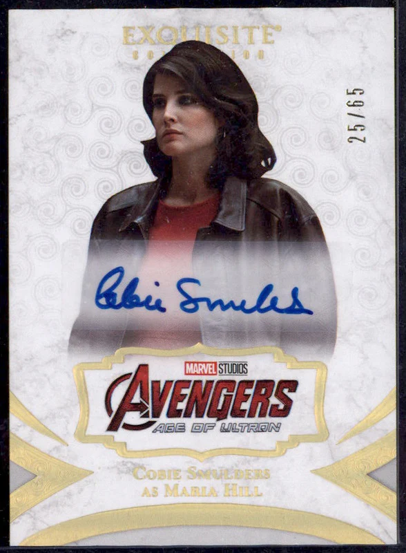 2021 Black Diamond Marvel Exquisite Auto Cobie Smulders Agent Maria Hill /65