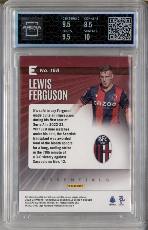 2022 Chronicles Essentials Cracked Ice Lewis Ferguson /23 Arena Club 9 - Image 2
