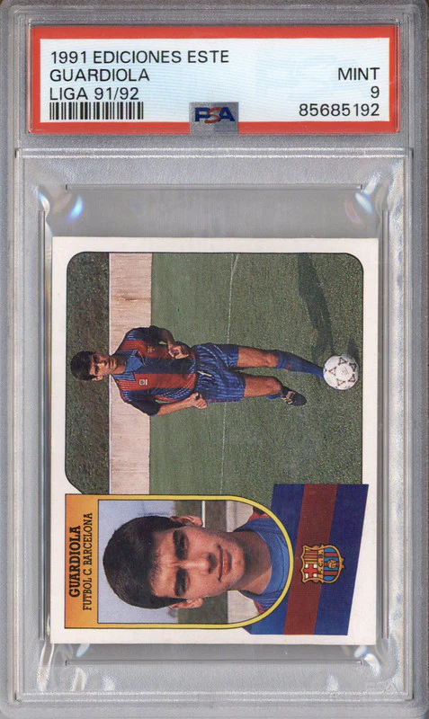 1991 Ediciones Este Liga 91/92 Guardiola PSA 9