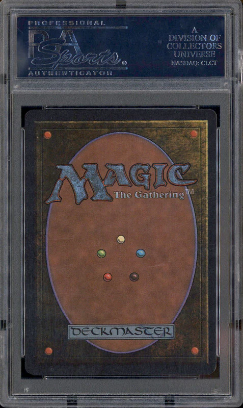 1994 Magic The Gathering Antiquities Antiquities Argivian Blacksmith PSA 9 - Image 2