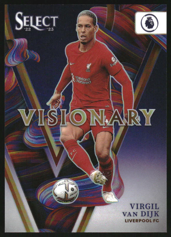 2022-23 Select English Premier League Visionary #4 Virgil van Dijk