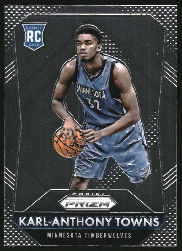 2015-16 Panini Prizm #328 Karl-Anthony Towns RC
