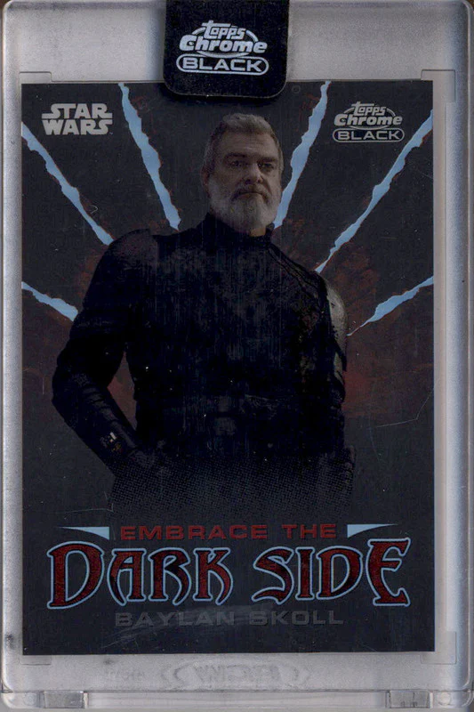 2024 Topps Chrome Black Star Wars Embrace The Darkside #ED-4 Baylan Skoll