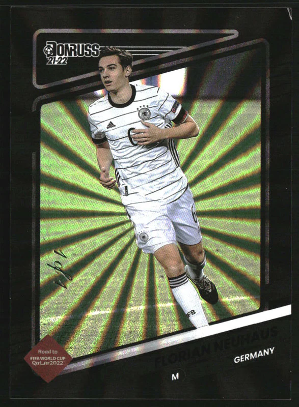 2021 Panini Donruss Holo Black Laser #65 Florian Neuhaus 1/1