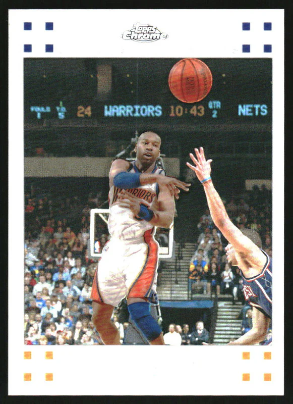 2007-08 Topps Chrome Refractors White #71 Baron Davis /99