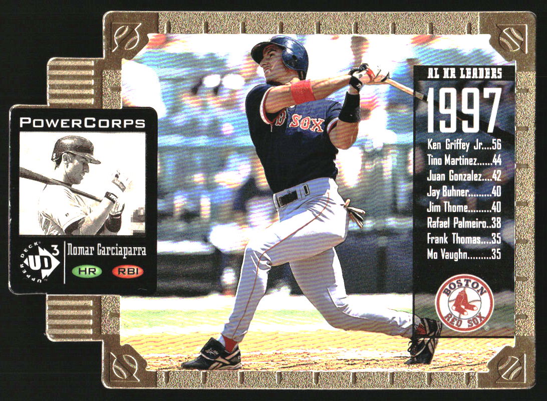 1998 Upper Deck UD3 Die Cuts #215 Nomar Garciaparra /100