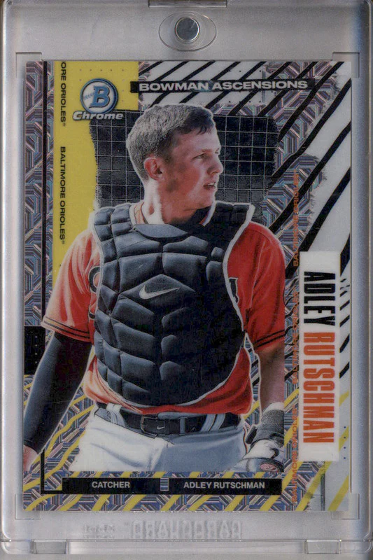 2021 Bowman Chrome Ascensions Mojo Refractor Rose Gold #BA15 Adley Rutschman 1/1