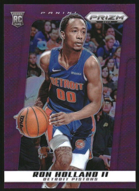 2024-25 Panini Prizm Deca Purple Prizms #54 Ron Holland II /99