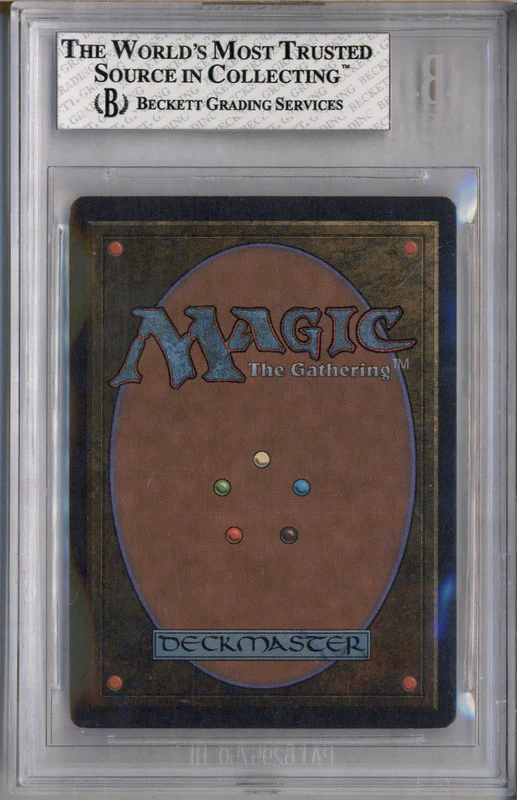 1993 Magic the Gathering Arabian Nights Fishliver Oil C1 B Light 1 BGS 8 - Image 2