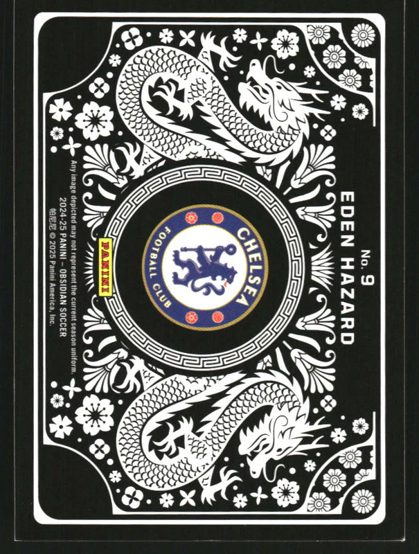 2024-25 Panini Obsidian Iridescent #9 Eden Hazard - Image 2