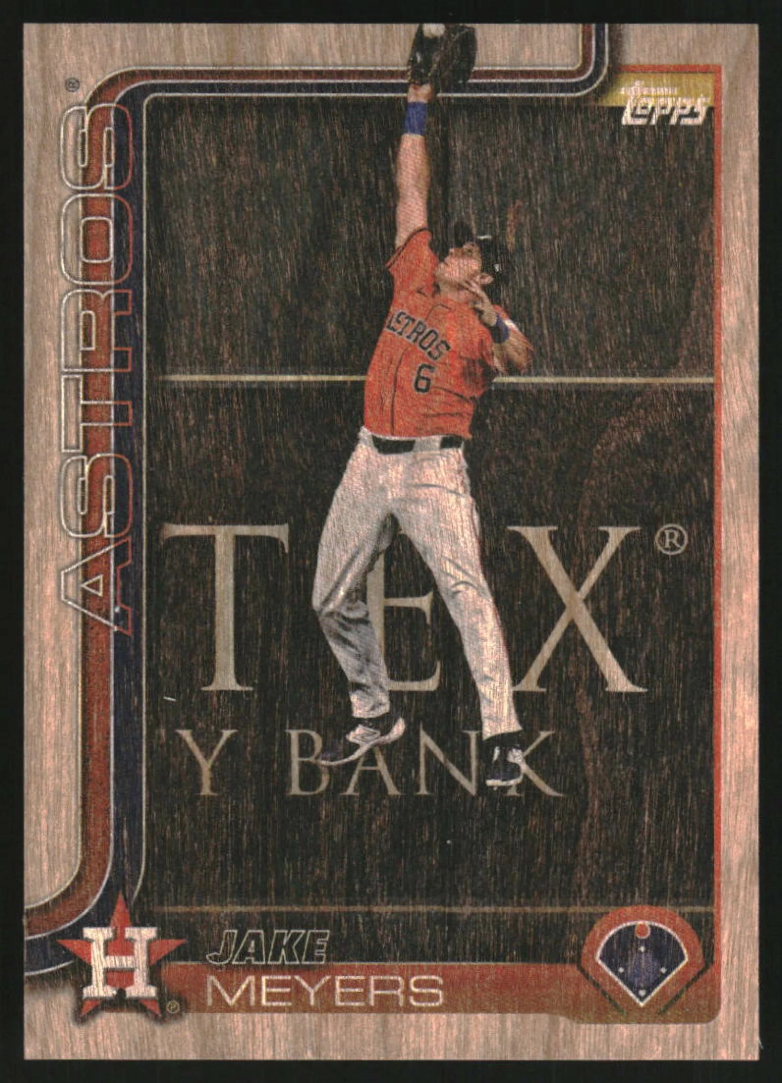 2025 Topps Wood #621 Jake Meyers /25