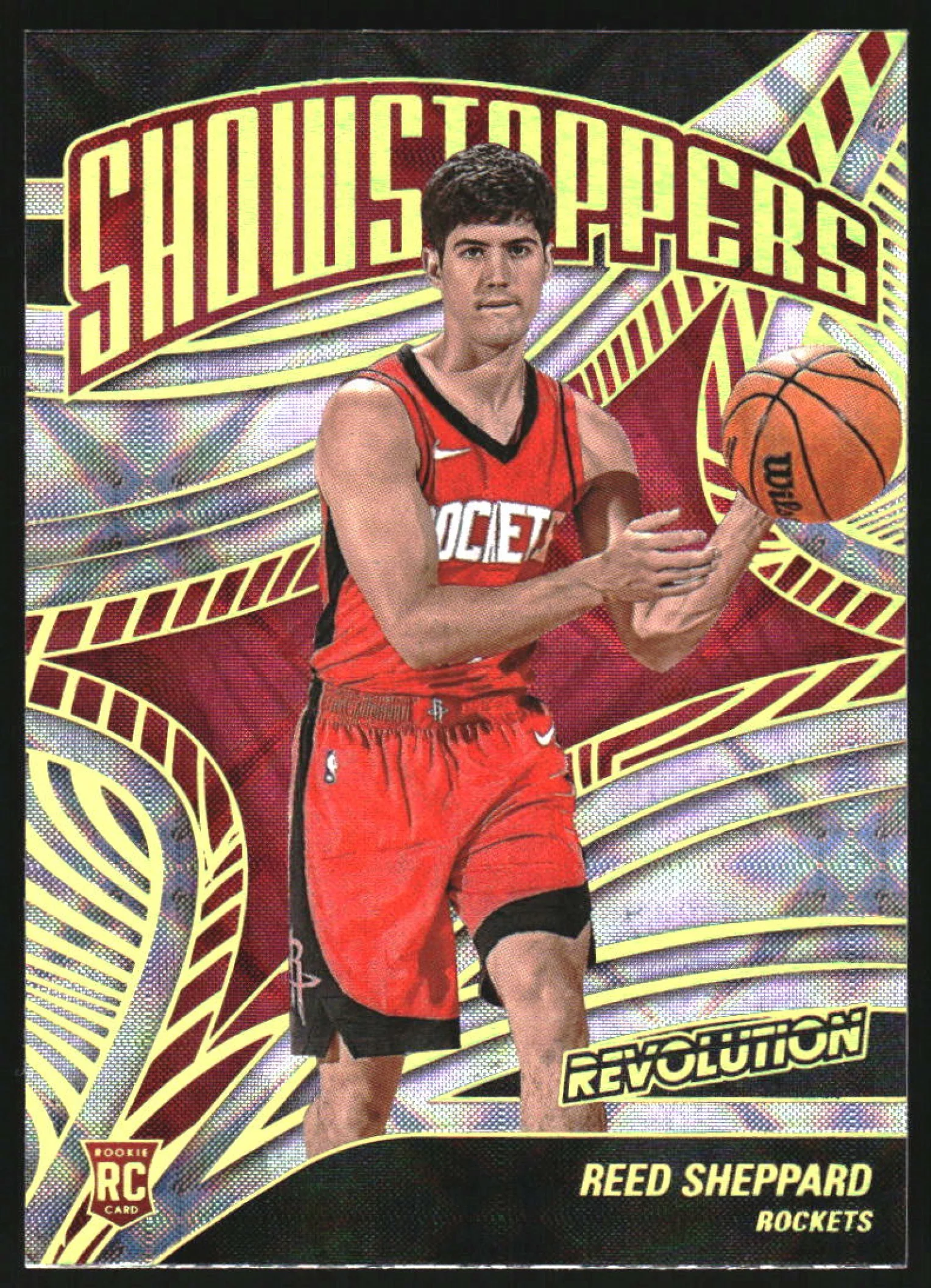 2024-25 Panini Revolution Showstoppers Galactic #25 Reed Sheppard RC