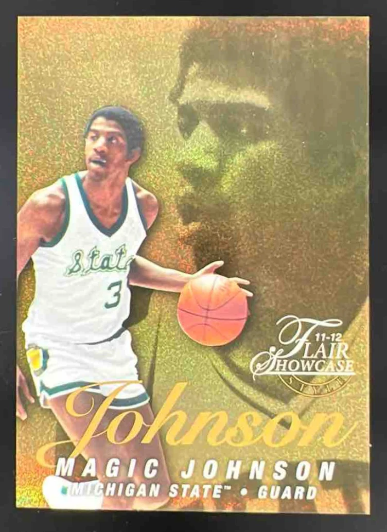 2011-12 Fleer Retro Flair Showcase Row 0 #FL16 Magic Johnson /150