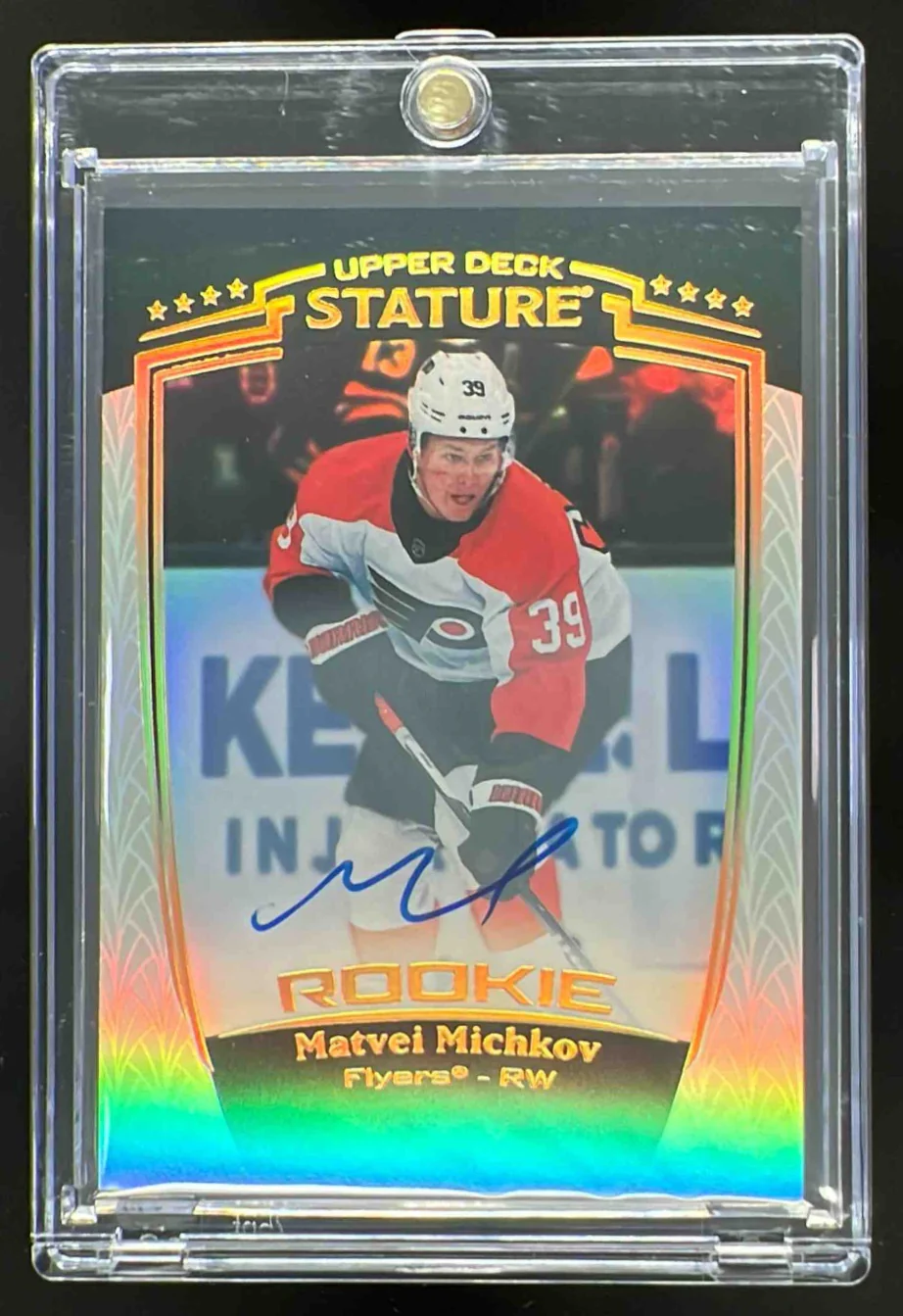 2024-25 Upper Deck Stature Auto #32 Matvei Michkov Autograph Auto