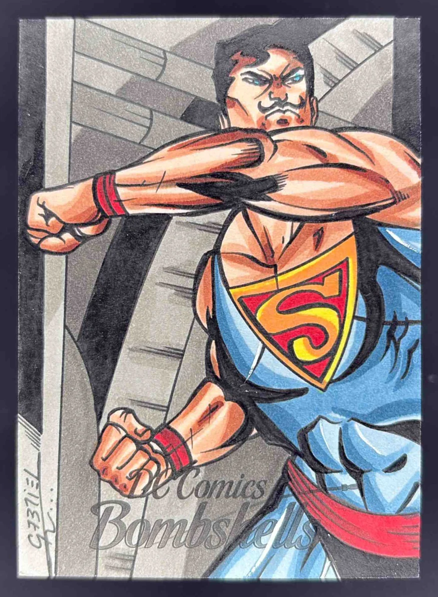 Cryptozoic DC Comics Bombshells Artist Signature Sketch Card 1/1