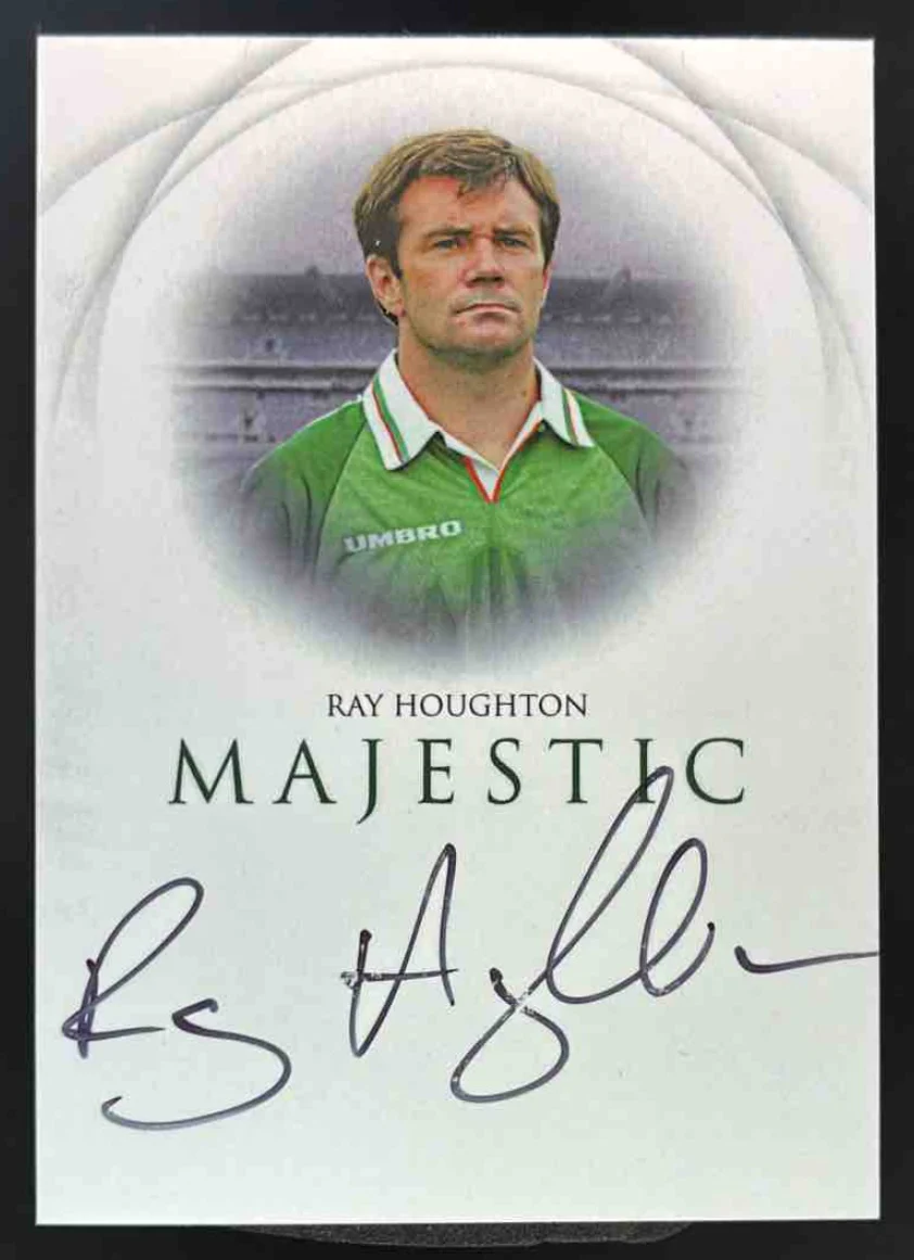 2023 Futera Unique Autograph Green Ray Houghton Auto /6