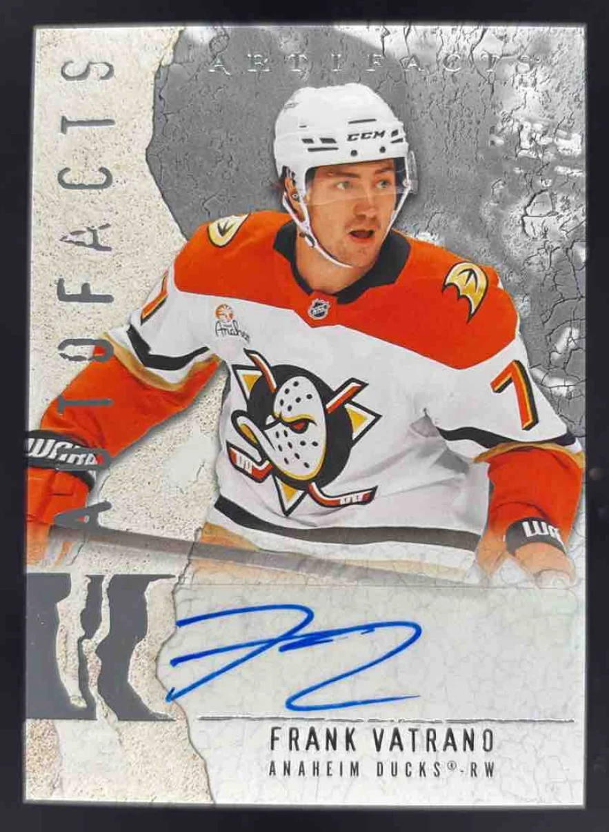 2025-26 Upper Deck Artifacts Autofacts #AF-FV Frank Vatrano Autograph Auto