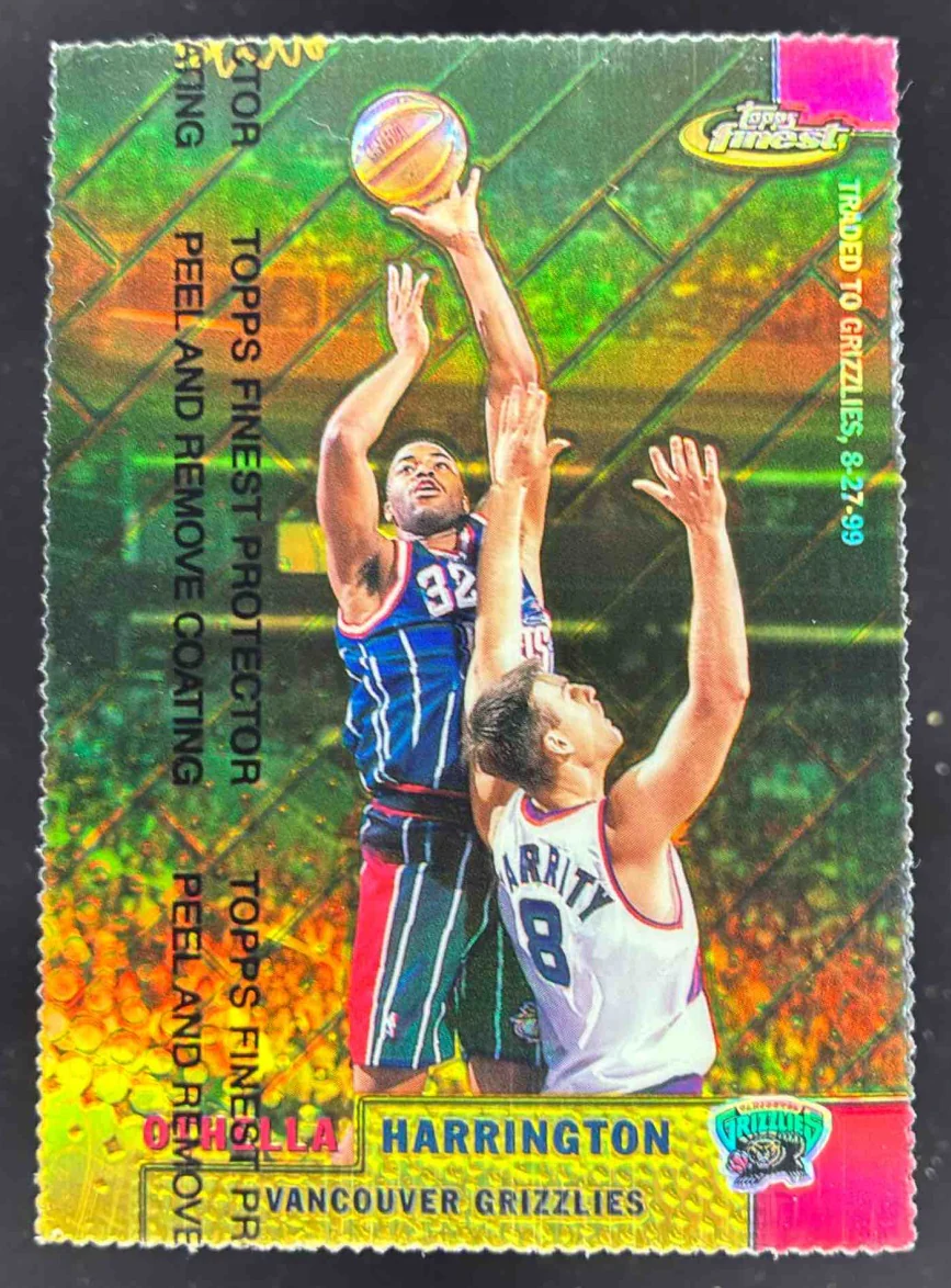 1999-00 Topps Finest Gold Refractors #70 Othella Harrington /100