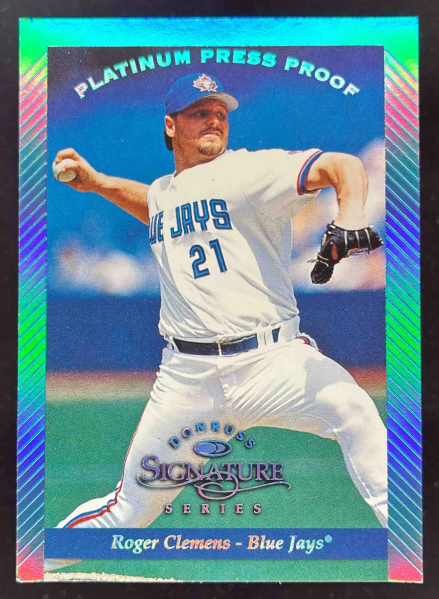 1997 Donruss Signature Series Platinum Press Proofs #11 Roger Clemens
