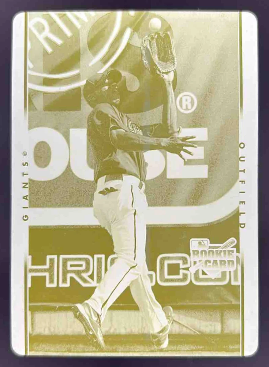 2007 Upper Deck First Edition Printing Plates Yellow #36 Fred Lewis RC 1/1