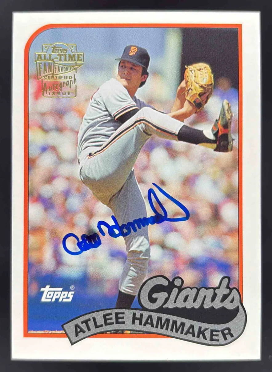 2005 Topps All-Time Fan Favorites Autographs #FFA-AH Atlee Hammaker Auto