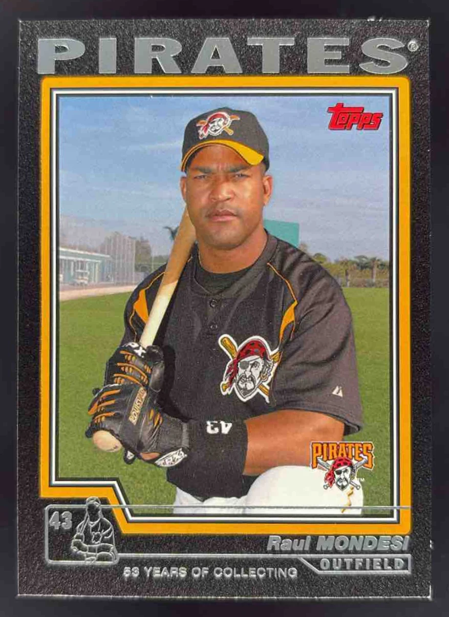 2004 Topps Black #402 Raul Mondesi /53