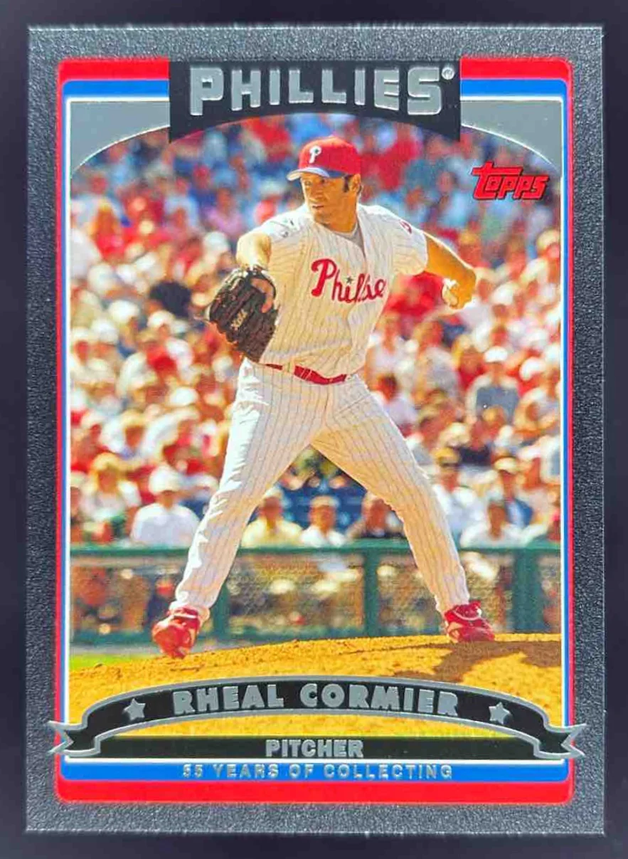 2006 Topps Black #41 Rheal Cormier /55