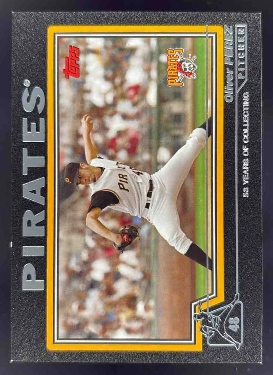 2004 Topps Black #552 Oliver Perez /53