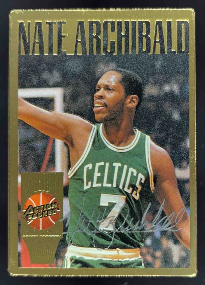 1995-96 Action Packed Hall of Fame #1 Nate Archibald