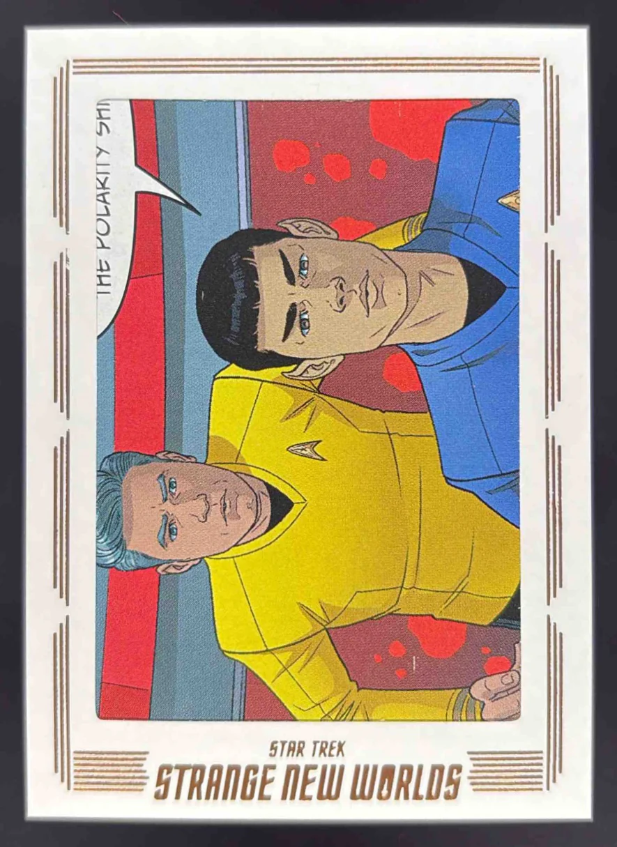 2025 Star Trek Strange New Worlds Comic Book Panel Illyrian Enigma