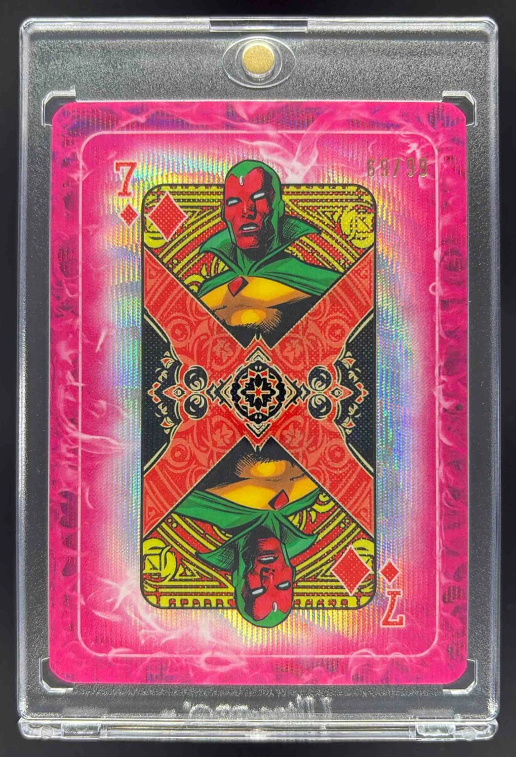 2025 Topps Mint Marvel Gambit's Deck #D-7 Vision /99