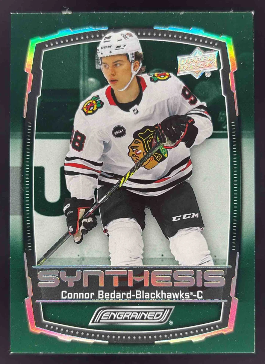 2023-24 Upper Deck Engrained Synthesis #S-35 Connor Bedard