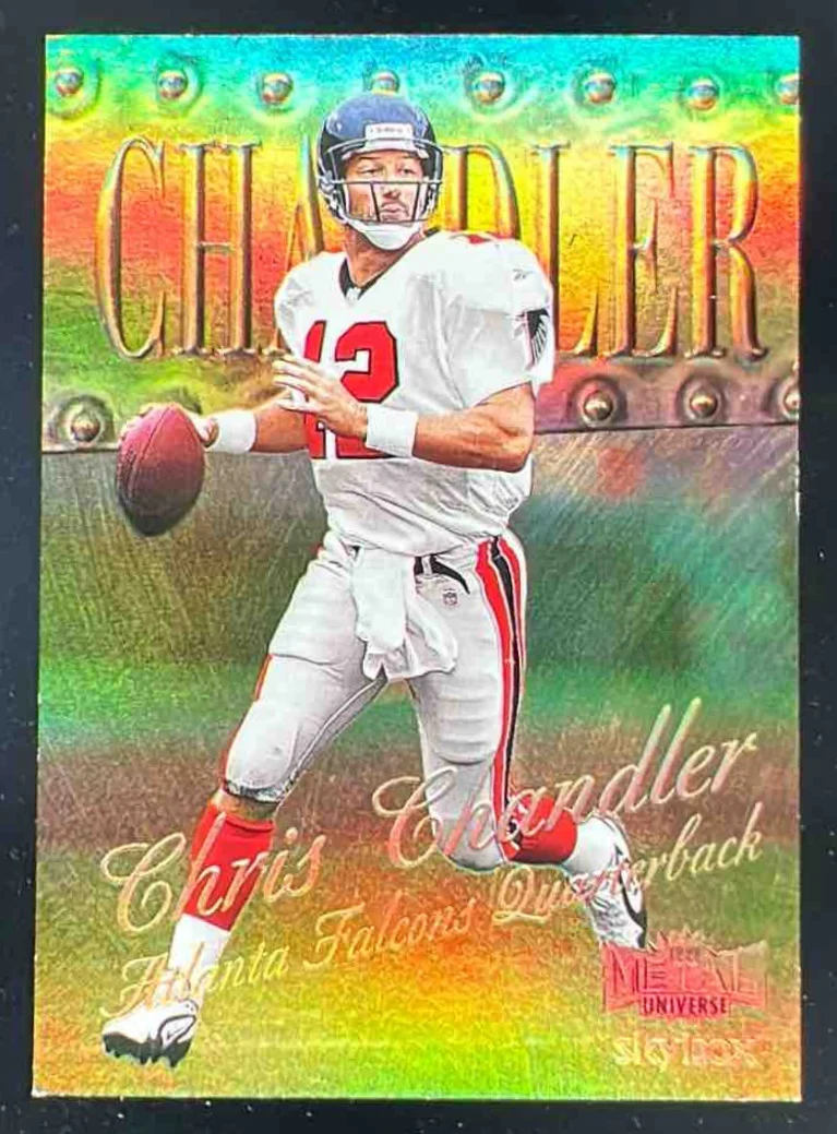 1999 Skybox Metal Universe Precious Metal Gems #146 Chris Chandler /50