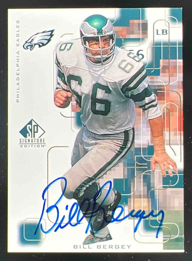1999 SP Signature Gold Autographs #BB Bill Bergey Auto