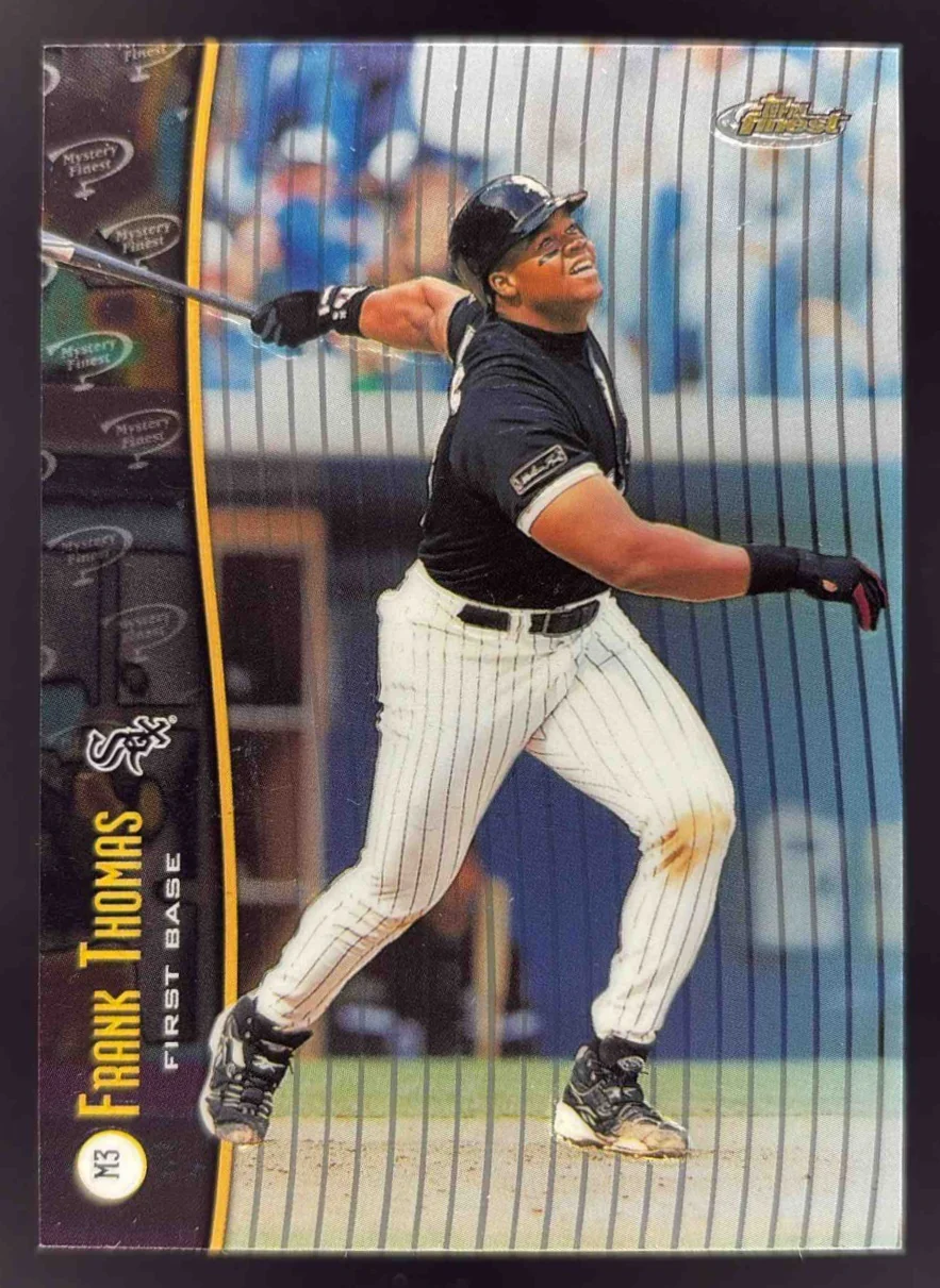 1998 Topps Finest Mystery Finest #M3 Frank Thomas Mark McGwire