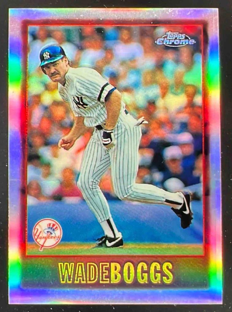 1997 Topps Chrome Refractors #4 Wade Boggs