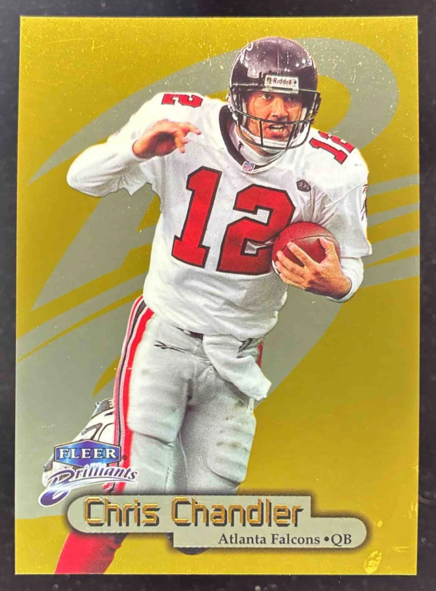 1998 Fleer Brilliants Gold #29G Chris Chandler /99