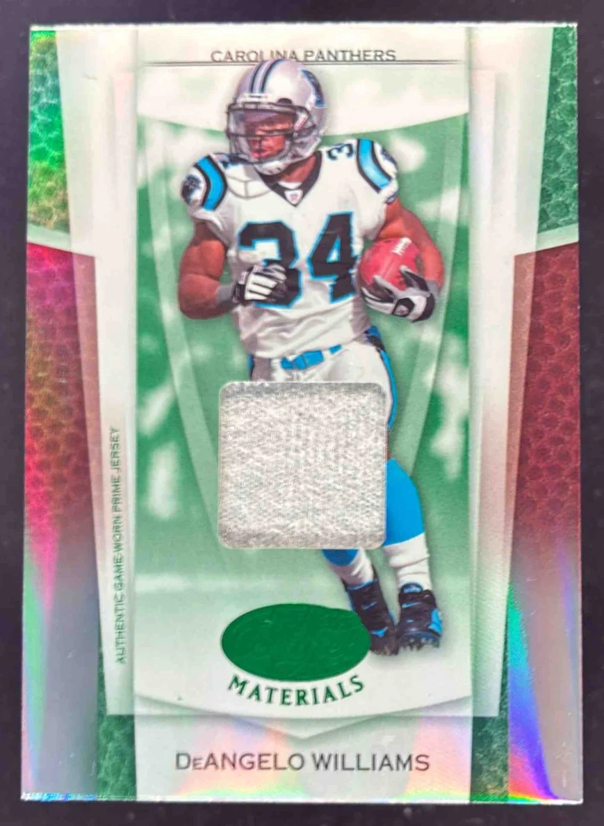2007 Leaf Certified Materials Mirror Emerald Materials #46 DeAngelo Williams /5
