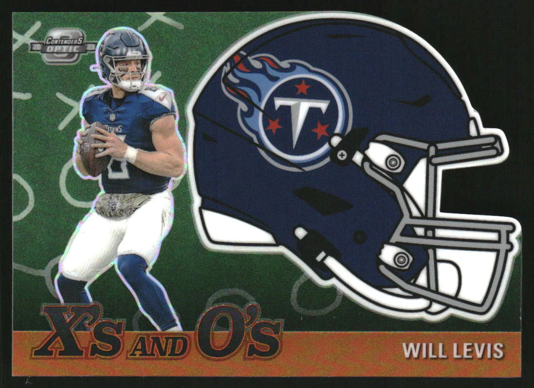 2023 Panini Contenders Optic Xs and Os Orange #49 Will Levis /50