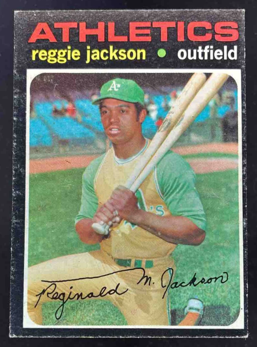 1971 Topps #20 Reggie Jackson